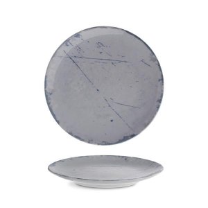 G. Benedikt Mělký talíř coup ISABELLE, 27 cm, dekor Stone blue