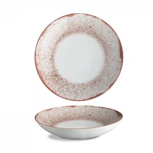 G. Benedikt Polohluboký talíř ISABELLE 26 cm, dekor Rustic red