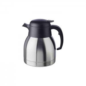 APS Termoska CLASSIC, 1,0 l, nerez / černý PP