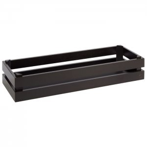 APS Dřevěný box  SUPERBOX, GN 2/4, tmavé dřevo