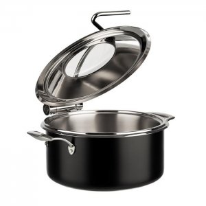 APS chafing dish “HRNEC”, černý, 4 l