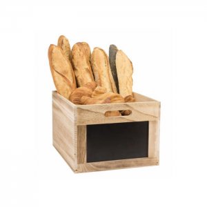 Dřevěný box  s popisovacími tabulkami 21 x 35 x 28,3 cm Securit