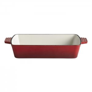 APS Litinová zapékací mísa 5 STARS, 24 x 33 cm, 3,5 l červená