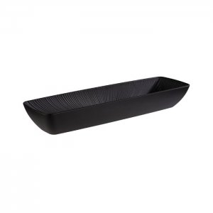 APS Melaminová mísa NERO GN 2/4, 53 x 16,2 x 8 cm, černá