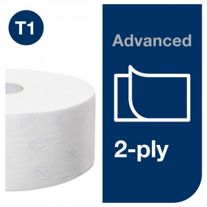 Tork Toaletní papír JUMBO role Advanced 2vr., bílý, T1, 360 m / 1800 útržků