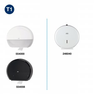 Tork Toaletní papír JUMBO role Advanced 2vr., bílý, T1, 360 m / 1800 útržků