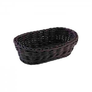 koš na pečivo Profi line 19x12cm v.6cm polypropylen černý APS