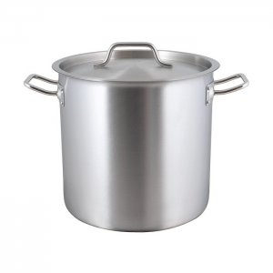 SVING Nerezový hrnec STANDARD s poklicí 12 l, 25 cm