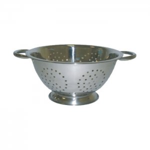 SVING Cedník s podstavcem Chef, nerez - 24 cm