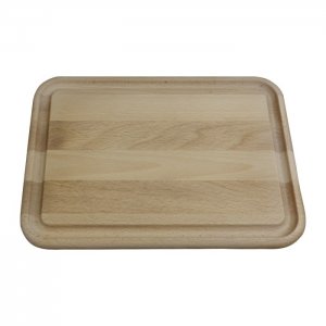 DIPRO PROSEČ Prkénko servírovací s drážkou - 35 x 25 x 1,9 cm, dřevo