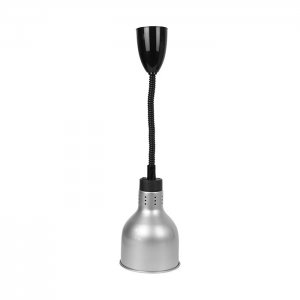 SVING Infra lampa závěsná pr. 19 cm, stříbrná
