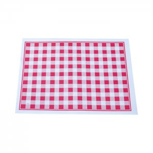 Fato prostírání papírové 30x40 cm / 250ks 1-vrstvé vzor kostka