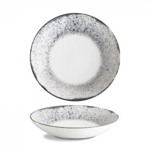 G. Benedikt Polohluboký talíř ISABELLE, dekor Rustic Paris blue, 26 cm, K0024