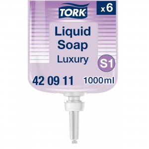 Tork Tekuté mýdlo PREMIUM luxusní,  S1, 1 l = 1000 dávek