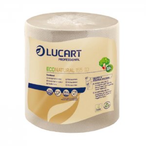 Lucart Professional Papírové ručníky v roli  2-vr., IDENTITY EcoNatural Lucart, 155 m,