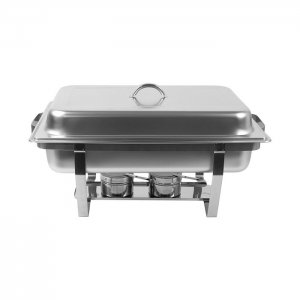 SVING Chafing dish GN 1/1+2 hořáky Economic, 9L + GN1/1-065