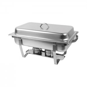 SVING Chafing dish GN 1/1+2 hořáky Economic, 9L + GN1/1-065
