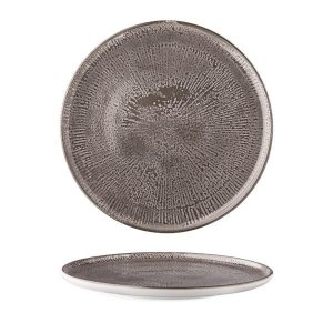 G. Benedikt Mělký talíř OPTIMO, dekor Shell gray, T0015, 29 cm