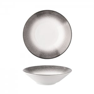 G. Benedikt Hluboký/pasta talíř OPTIMO, 27 cm, dekor Shell gray