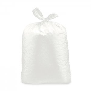 pytle na odpad 120 l transparentní 25 ks středně silné / 70x110 cm LDPE 45 my