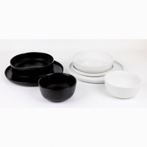 SVING Hluboký talíř FUTURE 20 cm, bílý porcelán
