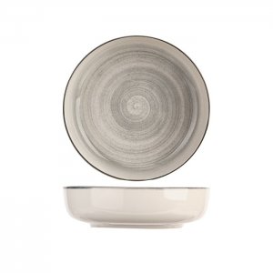 BALTIC GREY talíř hluboký 18,5 cm, výška 5 cm