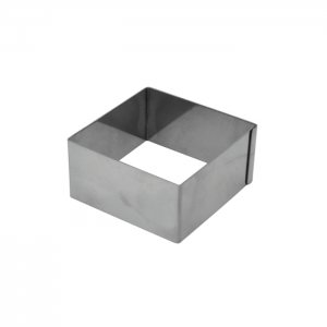 SVING Forma na dort, nerez - 8 x 8 x 4 cm