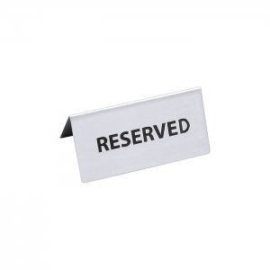 Contacto stojánek RESERVED 12X5,5 cm