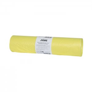 Pytle na odpad 120 l žluté 25 ks středně silné / 70 x 110 cm / HDPE 23 my