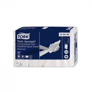 Tork Papírové ručníky Advanced, 2vrstvé jemné, H2, 200 útržků, 21,2 x 32 cm