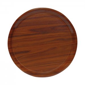 Podnos protiskluzový kulatý O 38 cm Midas walnut