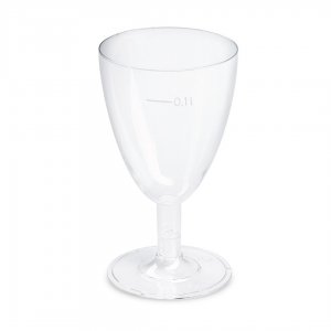 pohárek krystal 0,1l  / 6ks na víno (PS)