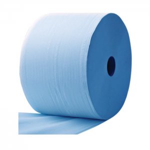 Wepa Professional Průmyslové role / papírové utěrky 3vrstvé , 175 m, modré, 500 útržků, 24 x 35 cm