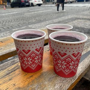 kelímek papírový Zimní období 280ml M / 50ks (pr. 80mm)