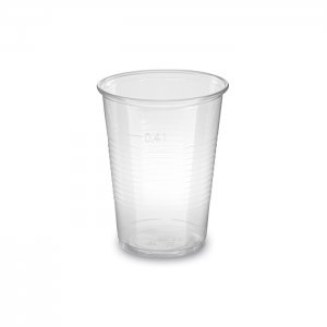 kelímek průhledný 0,4 l  / 50ks (PP)