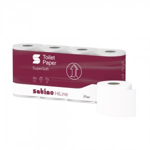Wepa Professional Toaletní papír PRESTIGE / SAMMY 3vrstvý, návin 18m, bílý / 8 ks