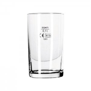 Sklenice Light/Classico s cejchem 0,1 l