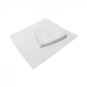 SVING Froté žínka ARUBA 30 x 30 cm, bílá, 510 g/m2 - 100% organická bavlna