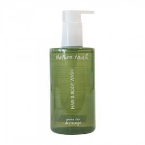 SVING Tělový a vlasový šampon NATURE TOUCH, s pumpičkou, 310 ml