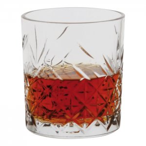 Pasabahce Sklenice na whisky TIMELESS 345 ml broušeného vzhledu
