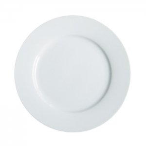 SVING Mělký talíř GASTRO 24 cm, bílý porcelán