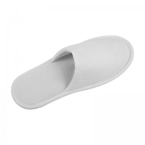 Hotelové pantofle STANDARD bílé, zavřené, 28 cm